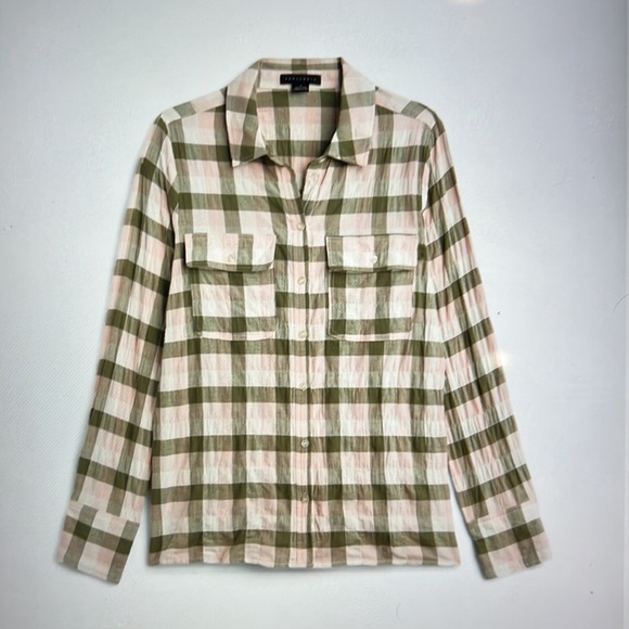Sanctuary Holi Flannel Relaxed Button Down Top - Picture 1 of 7